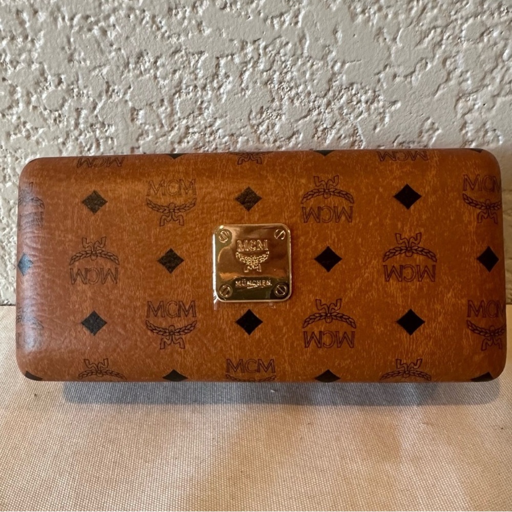 🌟MCM Cognac Visetos Wallet